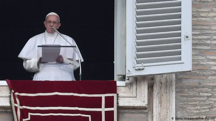 Ansprache von Papst Franziskus (Getty Images / AFP / A. Pizzoli)
