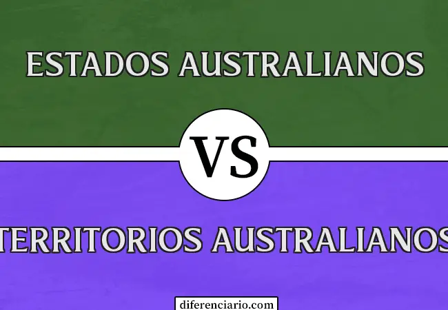 Unterschied zwischen australischen Staaten und Territorien