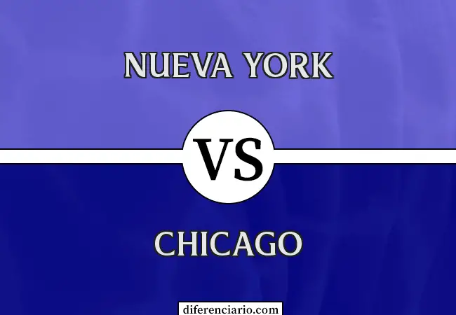 Unterschied zwischen New York und Chicago