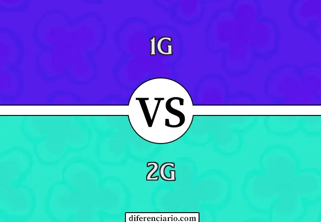 Unterschied zwischen 1G und 2G
