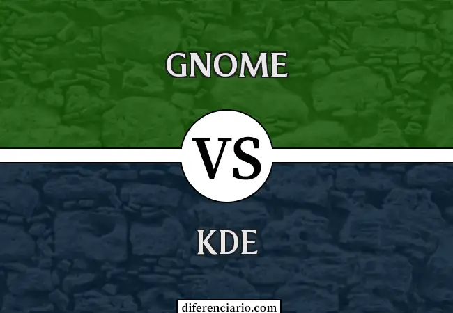Unterschied zwischen GNOME und KDE