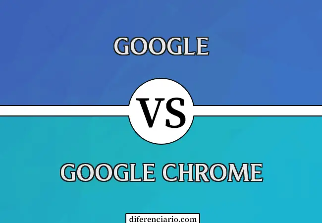 Unterschied zwischen Google und Google Chrome