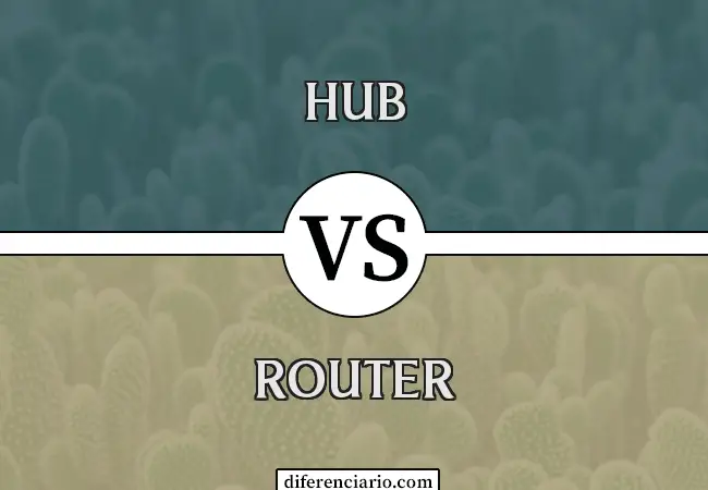 Unterschied zwischen Hub und Router