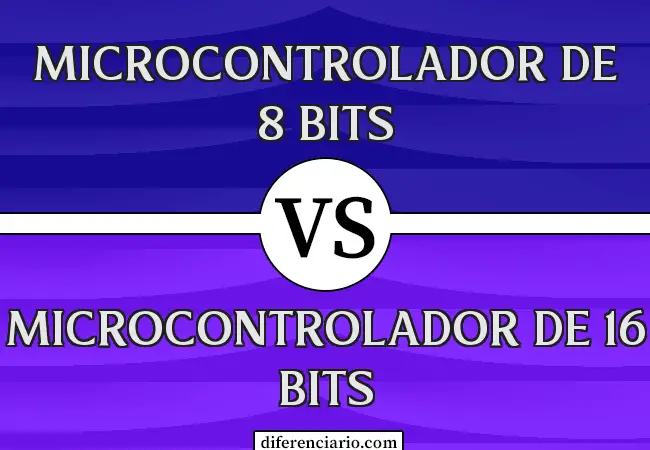 Unterschied zwischen 8-Bit-Mikrocontroller und 16-Bit-Mikrocontroller