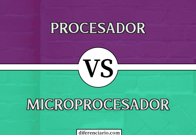 Unterschied zwischen Prozessor und Mikroprozessor