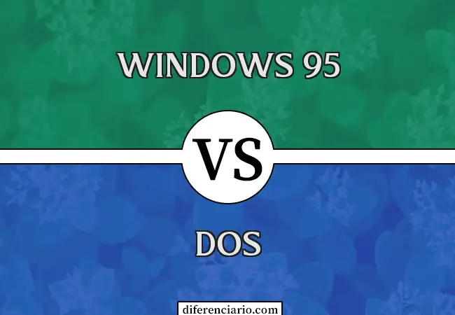 Unterschied zwischen Windows 95 und DOS