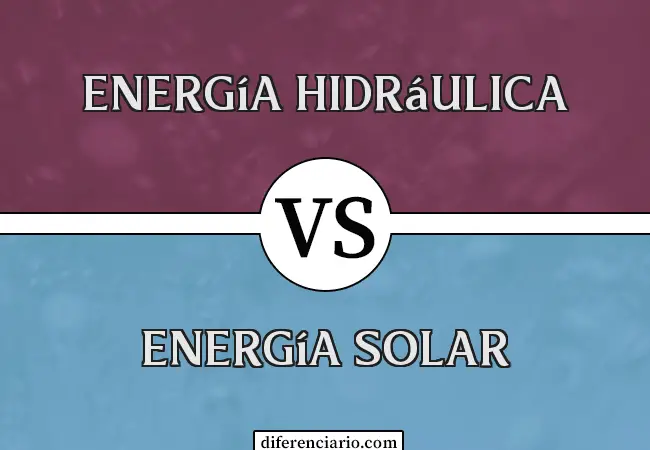 Unterschied zwischen Wasserkraft und Solarenergie