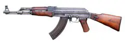 Ein AK-47 Sturmgewehr