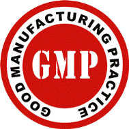 Dieses Logo kann auf GMP-zugelassenen Produkten oder Organisationen auftreten