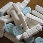 Xanax and valium pills