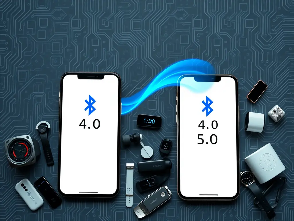 Grundlegende Unterschiede zwischen Bluetooth 4.0 und 5.0